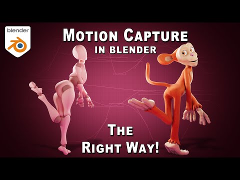 Motion capture and retargeting tutorial in Blender